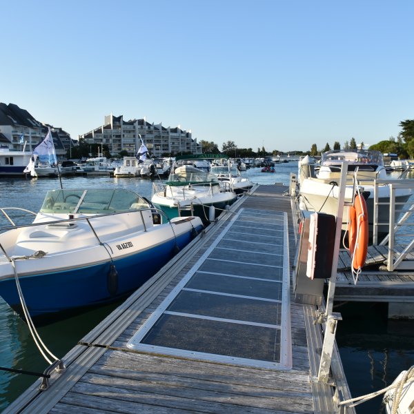 Port maritime de La Baule-Le Pouliguen, France